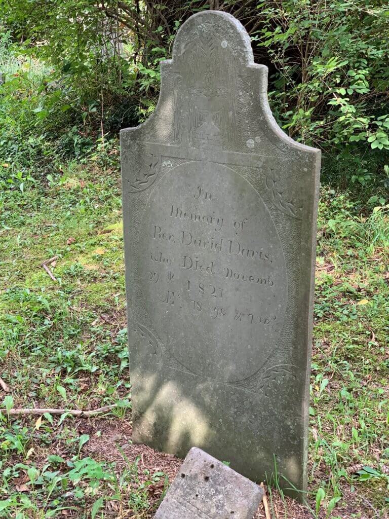 David Davis gravestone.