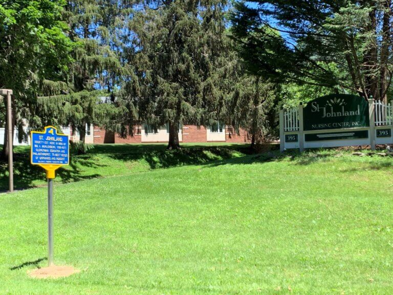 St. Johnland historical marker.