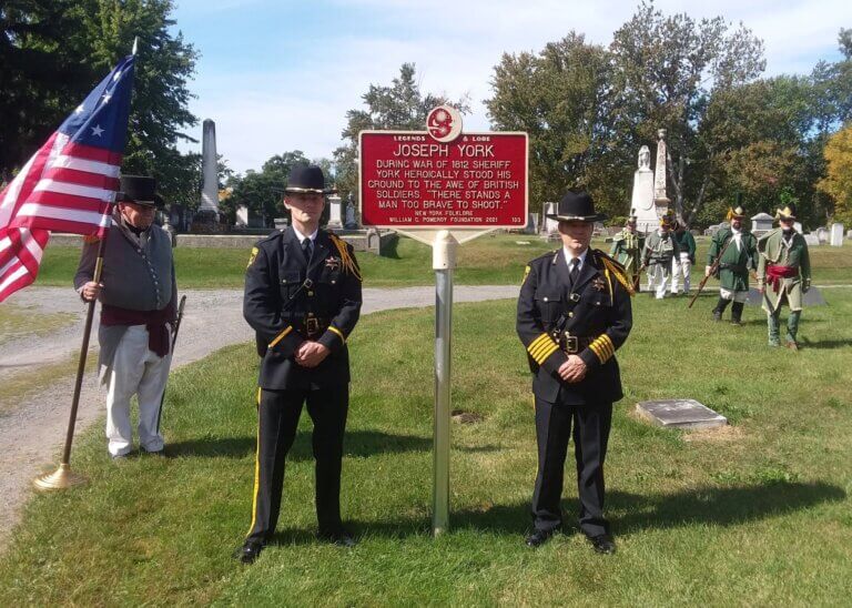 Legends & Lore marker for the legend of Joseph York.