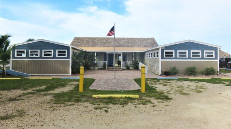 Modern photo of the Civitan Beach House.