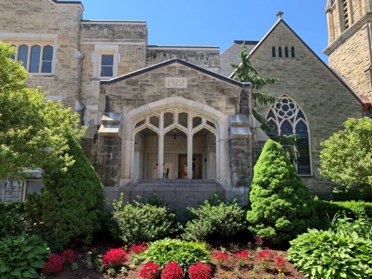 First Presbyterian church.