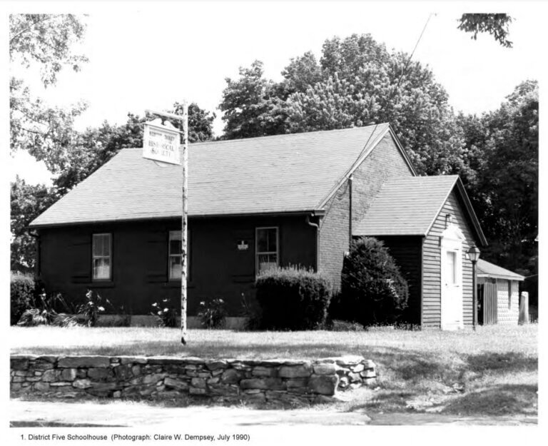 District Five Schoolhouse.