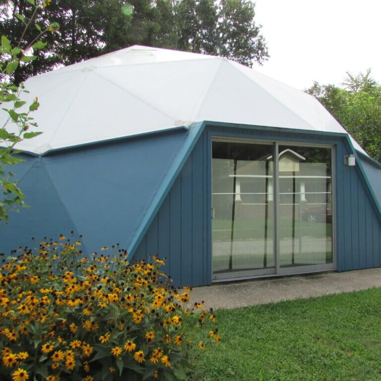 R. Buckminster Fuller and Anne Hewlett Dome Home.