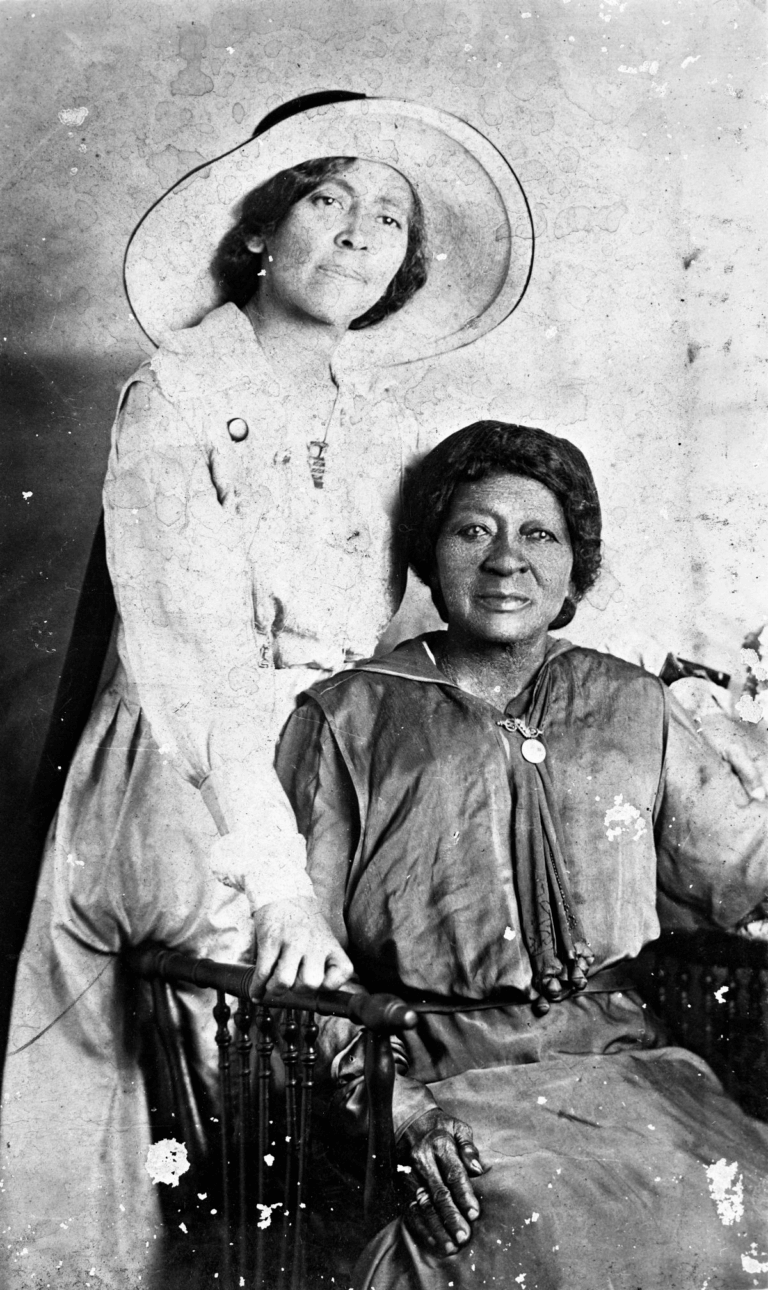 Eartha M.M. White and her mother Clara White, circa 1910. Courtesy of the State Archives of Florida, Florida Memory.