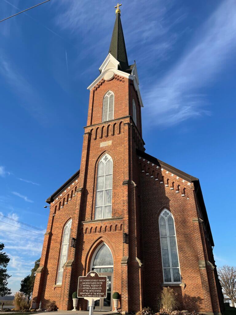 St. Patrick Catholic Church, St Marys, Ohio.