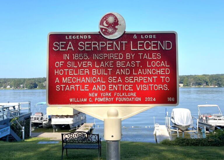 Legends & Lore marker for the Silver Lake 