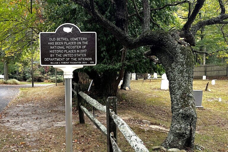 Old Bethel AME Cemetery, Stony Brook, NY.